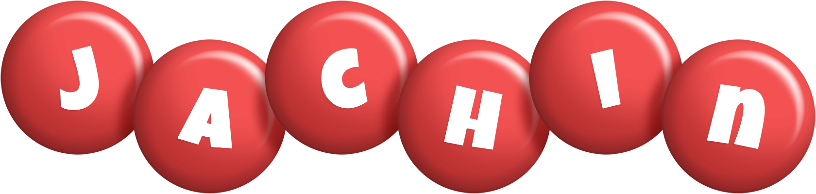 Jachin candy-red logo