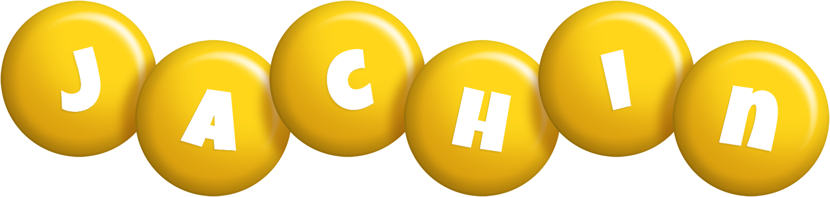 Jachin candy-yellow logo
