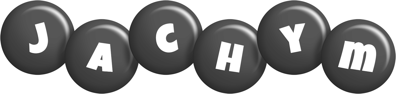 Jachym candy-black logo