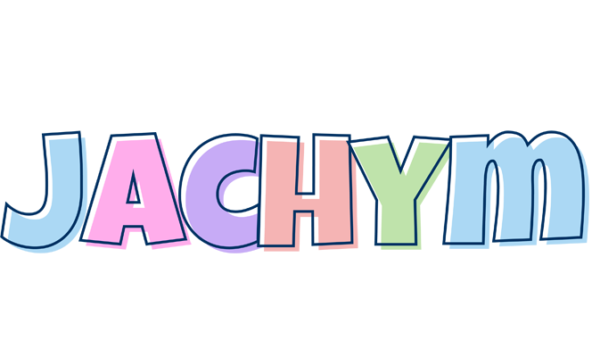 Jachym pastel logo