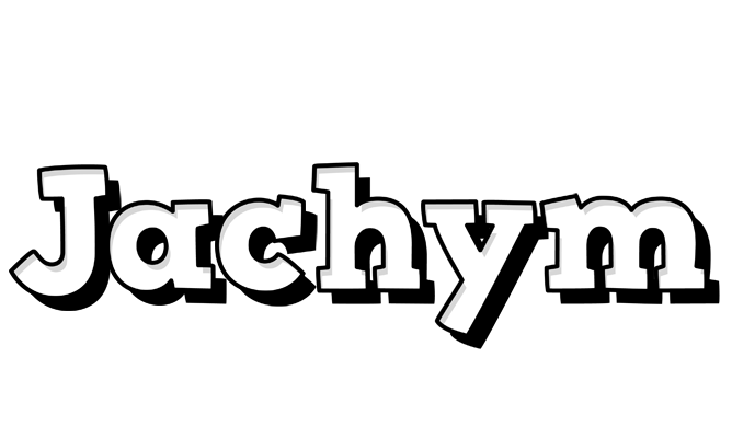 Jachym snowing logo