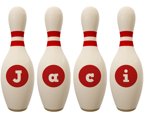 Jaci bowling-pin logo
