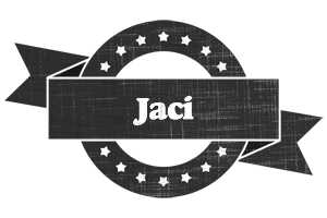 Jaci grunge logo