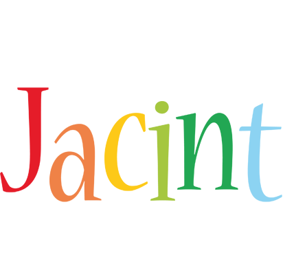 Jacint birthday logo