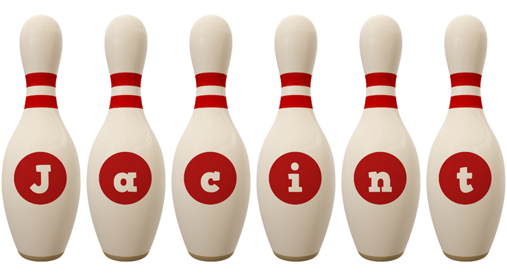 Jacint bowling-pin logo