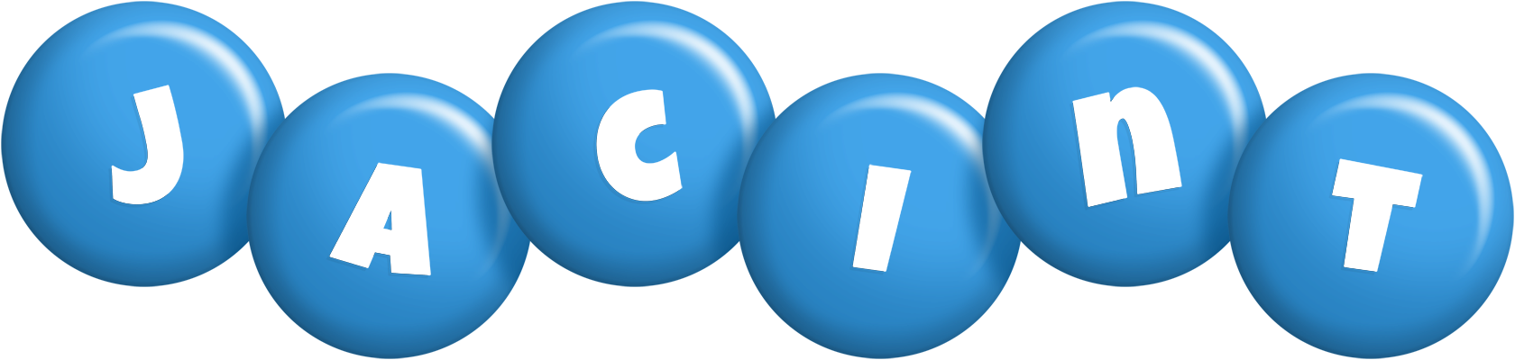 Jacint candy-blue logo