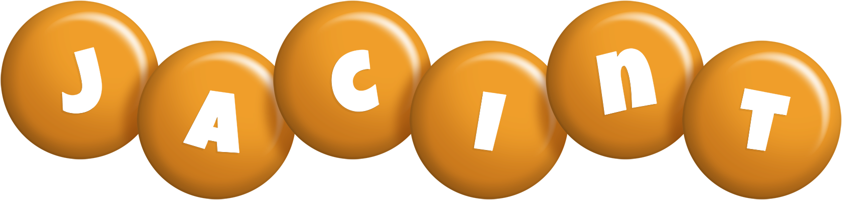 Jacint candy-orange logo