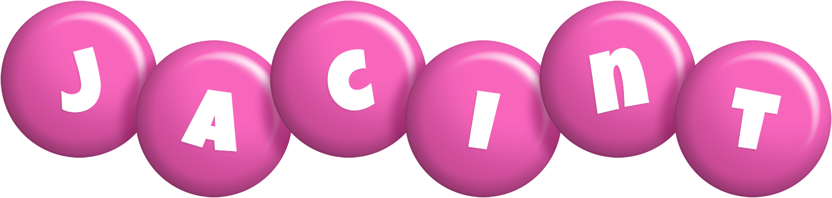 Jacint candy-pink logo
