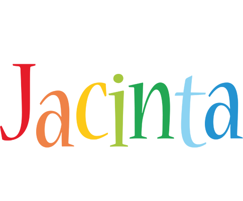 Jacinta birthday logo