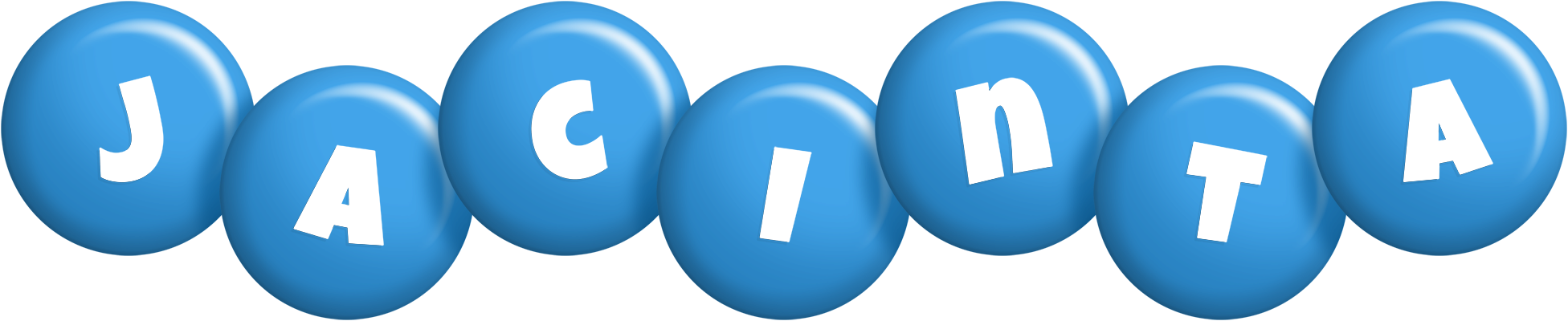 Jacinta candy-blue logo