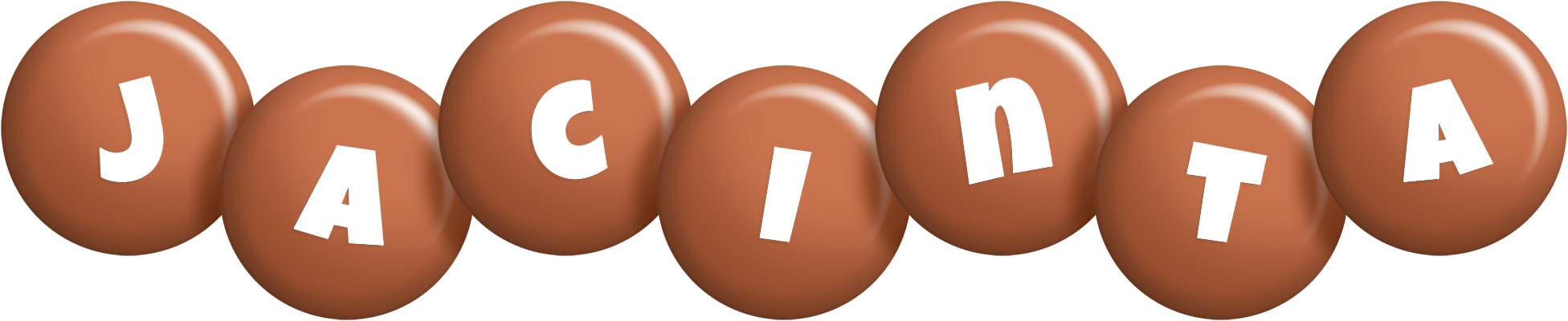 Jacinta candy-brown logo