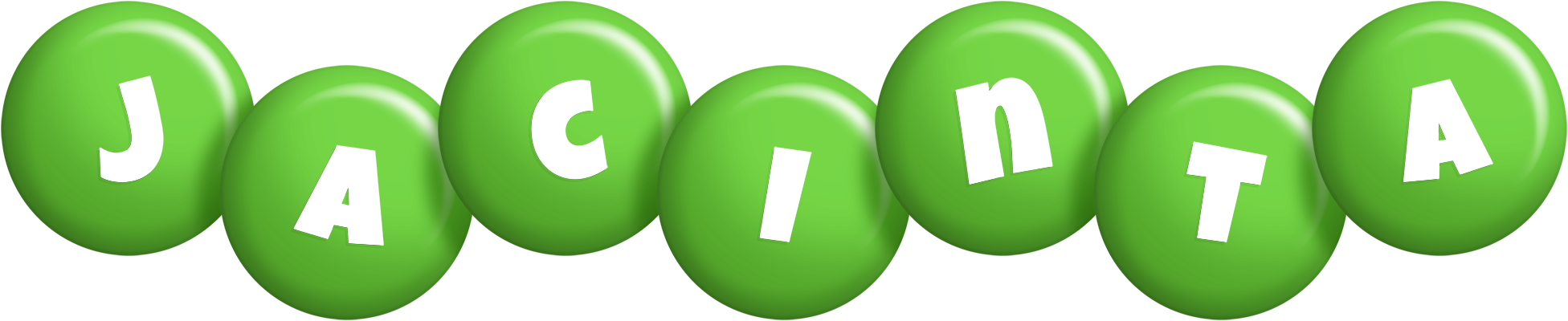 Jacinta candy-green logo