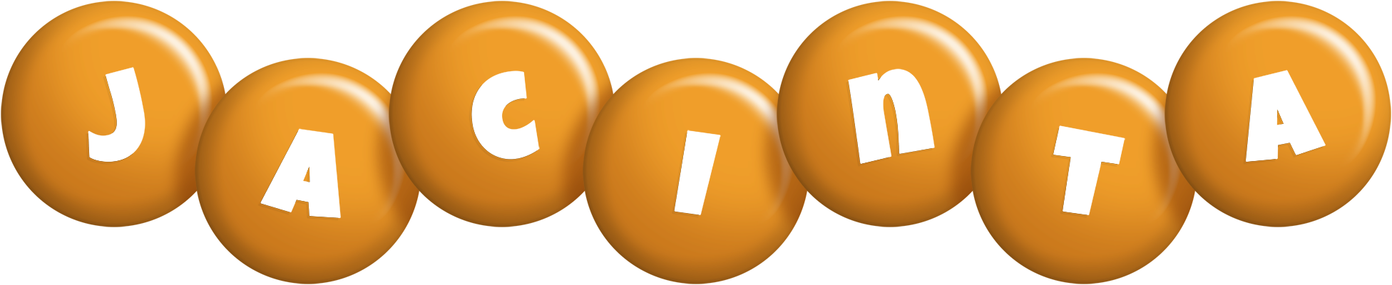 Jacinta candy-orange logo