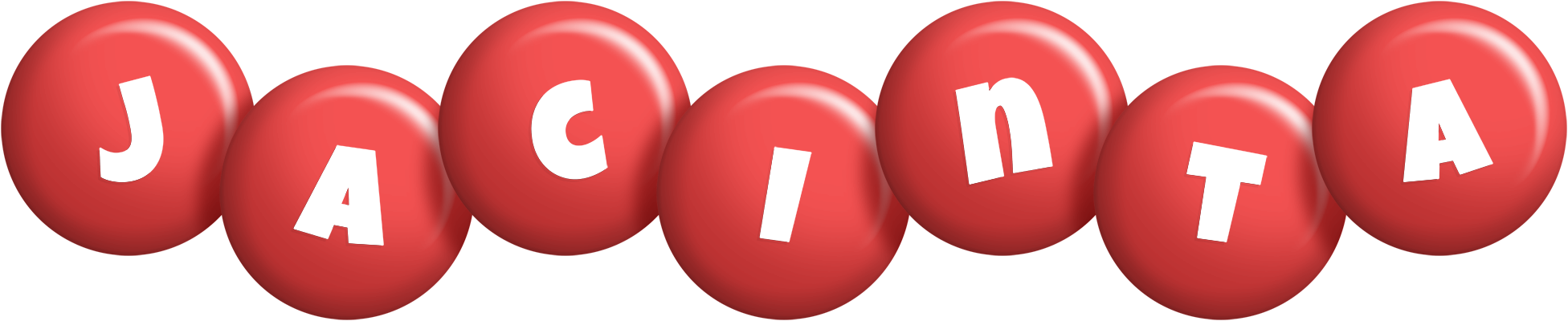Jacinta candy-red logo