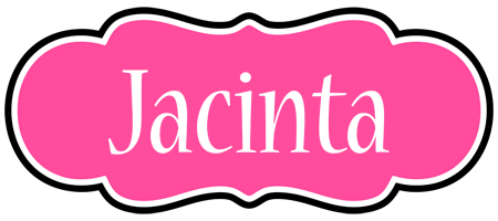 Jacinta invitation logo