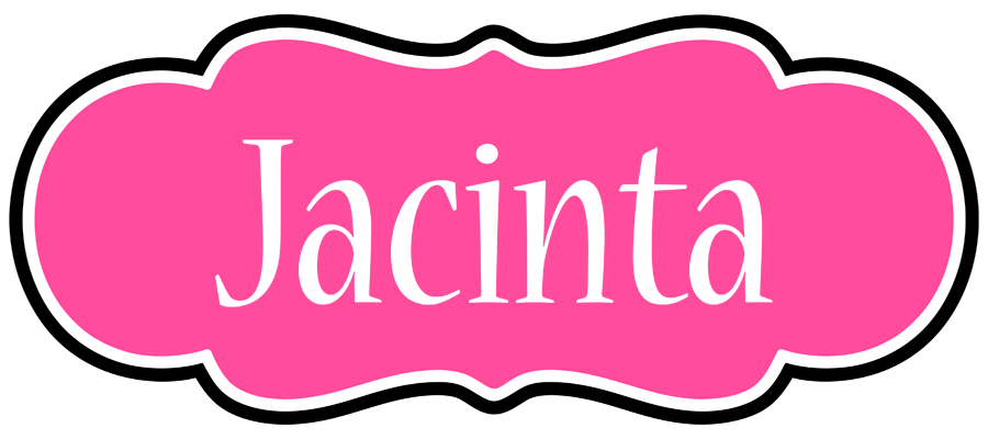 Jacinta invitation logo