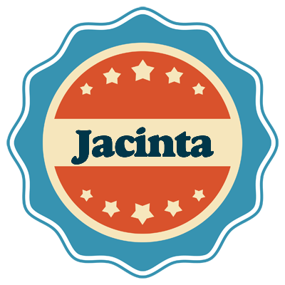 Jacinta labels logo