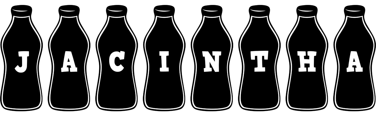 Jacintha bottle logo