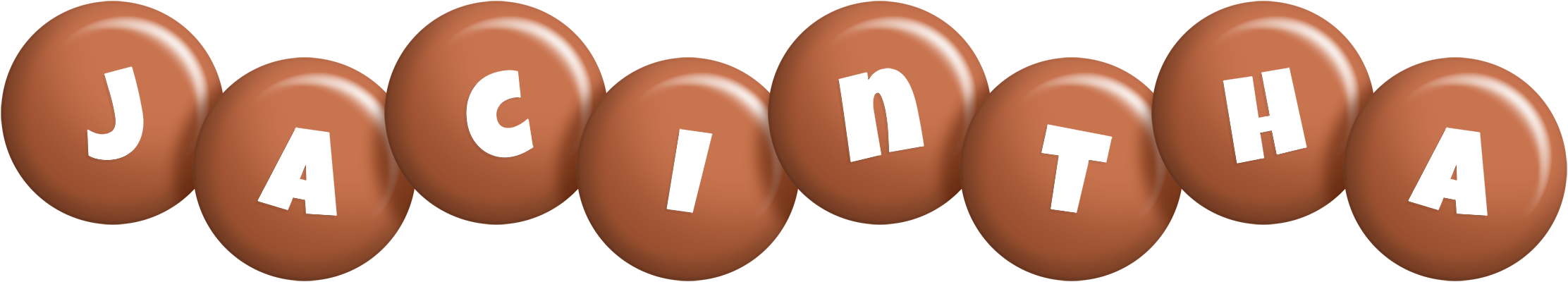 Jacintha candy-brown logo
