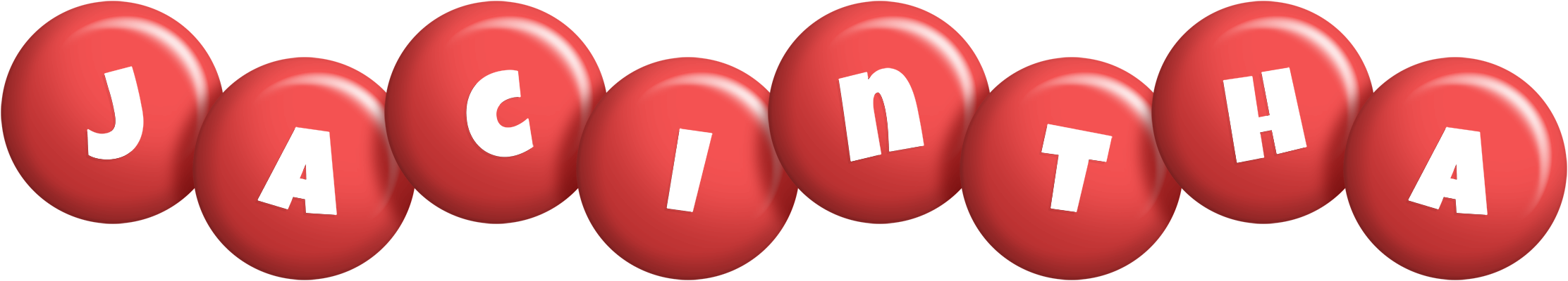 Jacintha candy-red logo