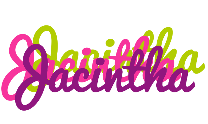 Jacintha flowers logo