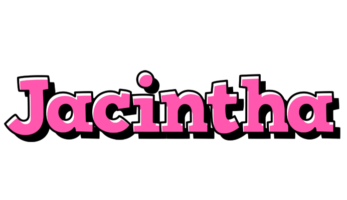 Jacintha girlish logo