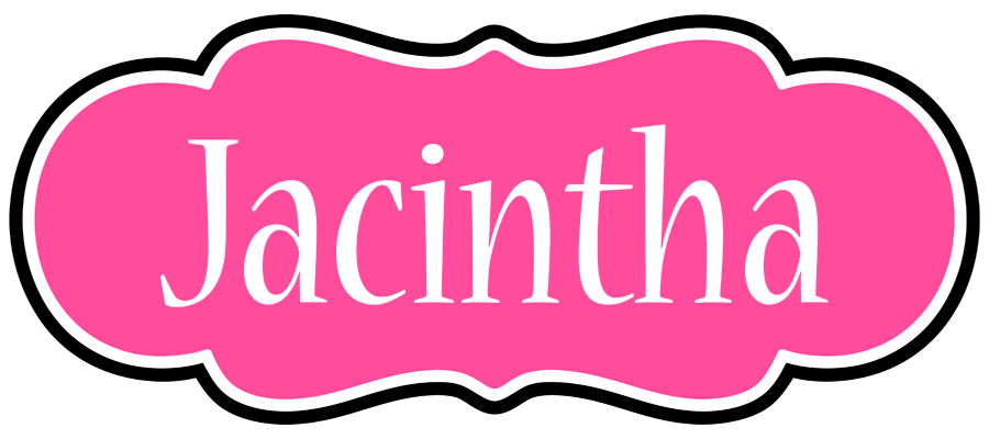 Jacintha invitation logo