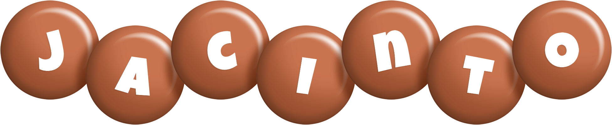 Jacinto candy-brown logo