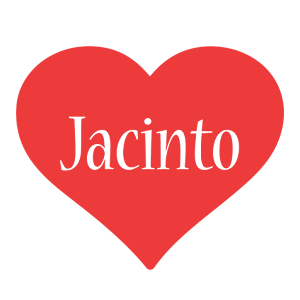 Jacinto love logo