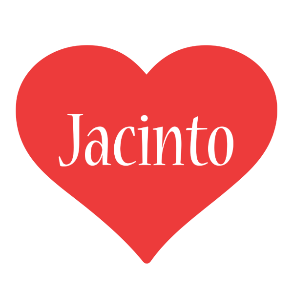 Jacinto love logo