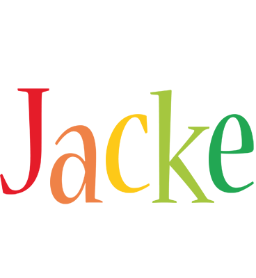 Jacke birthday logo
