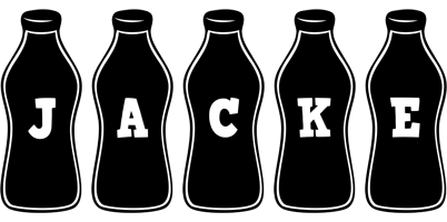 Jacke bottle logo