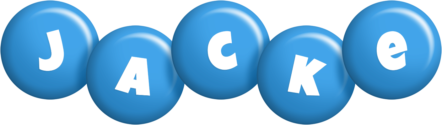 Jacke candy-blue logo