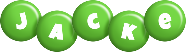 Jacke candy-green logo
