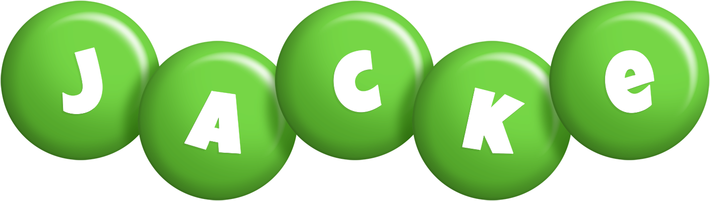 Jacke candy-green logo