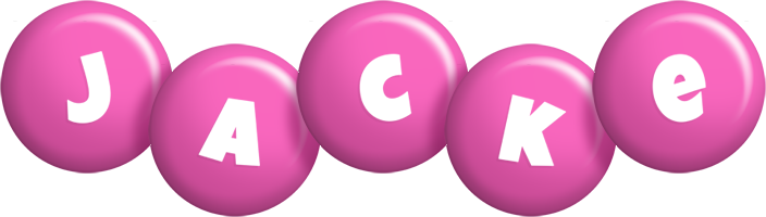 Jacke candy-pink logo