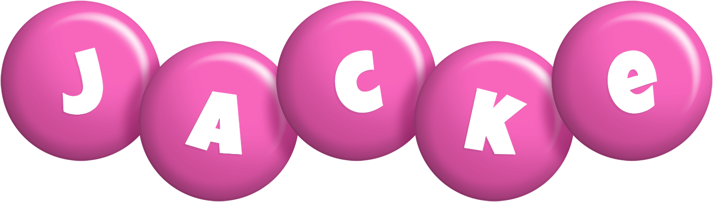 Jacke candy-pink logo