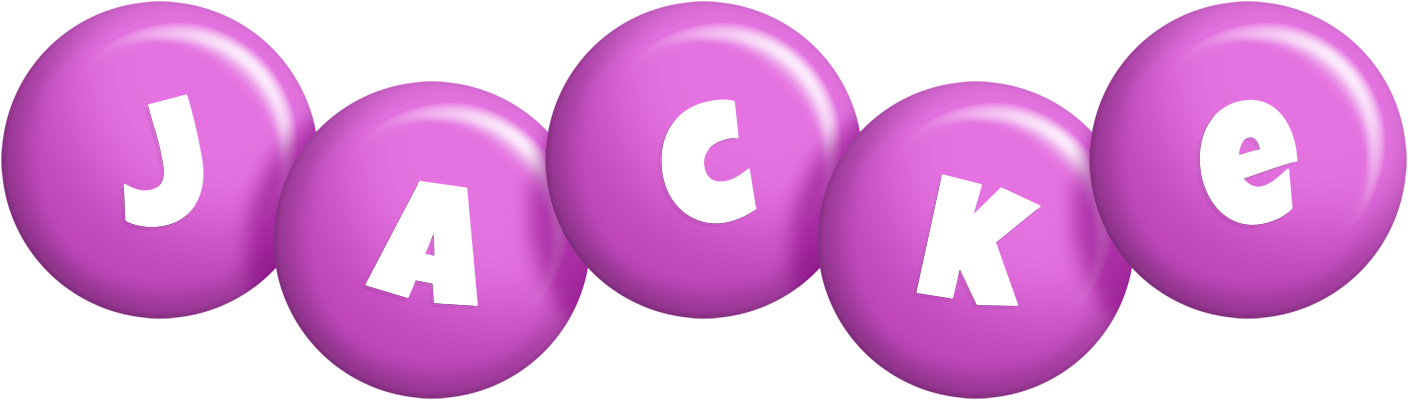 Jacke candy-purple logo
