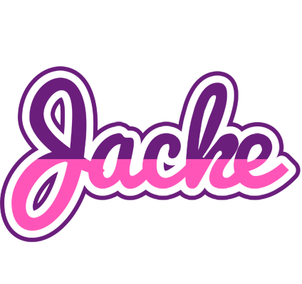Jacke cheerful logo