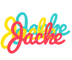 Jacke disco logo