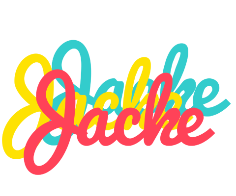 Jacke disco logo
