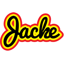 Jacke flaming logo