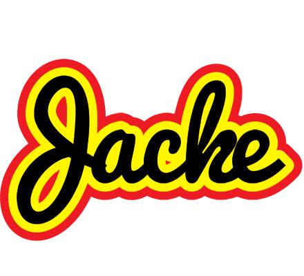 Jacke flaming logo