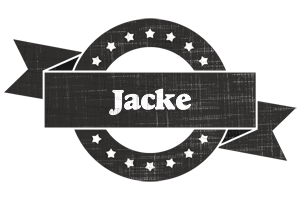 Jacke grunge logo