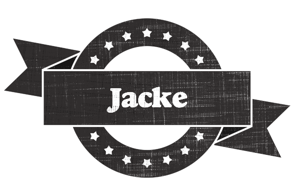 Jacke grunge logo