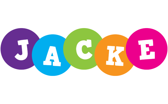 Jacke happy logo