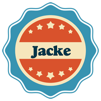 Jacke labels logo