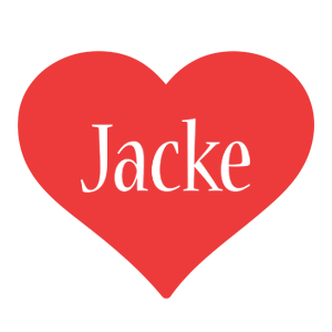 Jacke love logo