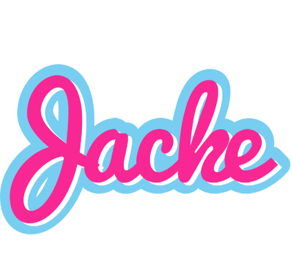 Jacke popstar logo