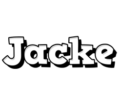 Jacke snowing logo